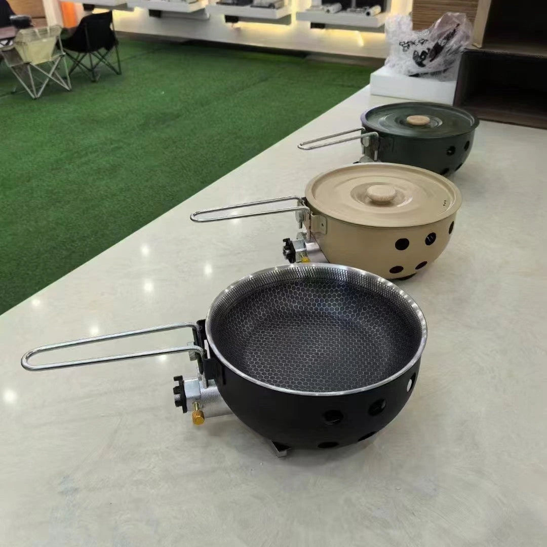 Portable Camping Frying Pan – Outdoor Cooking Skillet
