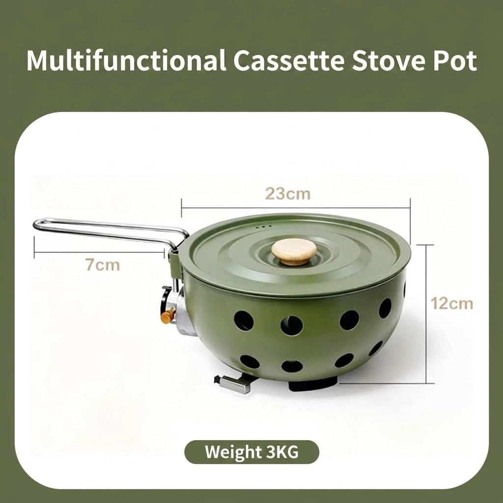Portable Camping Frying Pan – Outdoor Cooking Skillet