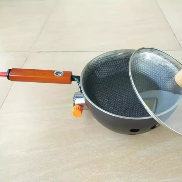 Portable Camping Frying Pan – Outdoor Cooking Skillet