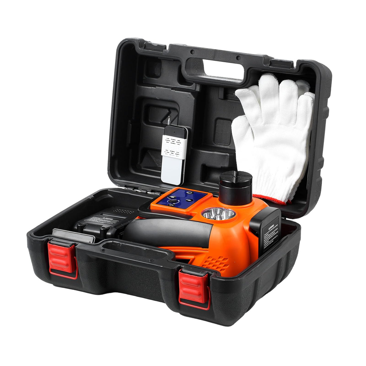 12V Electric Car Jack Kit with Impact Wrench – Portable Emergency Tire Repair Tool