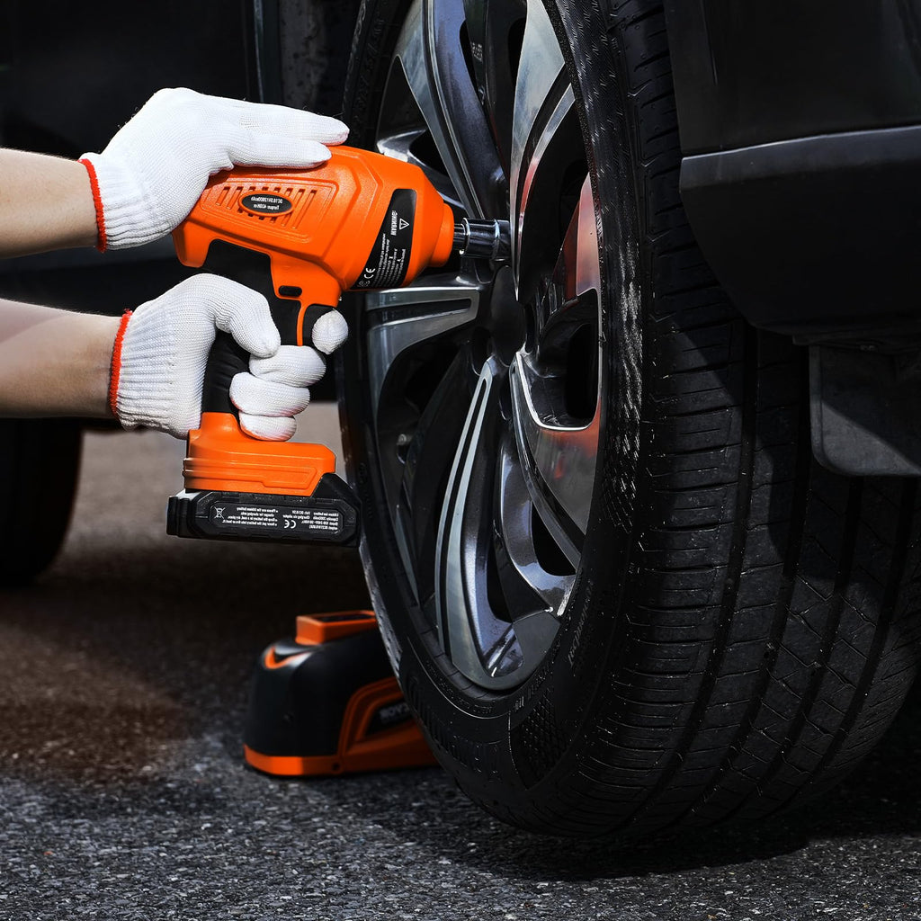 12V Electric Car Jack Kit with Impact Wrench – Portable Emergency Tire Repair Tool